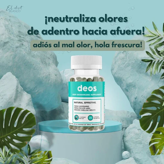 Suplemento Desodorante Interno Mini Deos 30 Capsulas