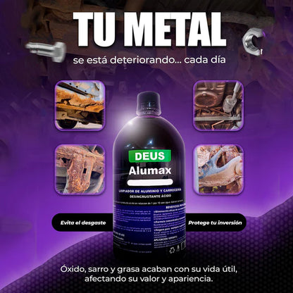 DEUS Alumax - Potente desincrustante ácido concentrado